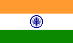 A flag of India