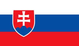 A flag of Slovakia