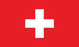 A flag of Switzerland