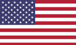 A flag of the USA