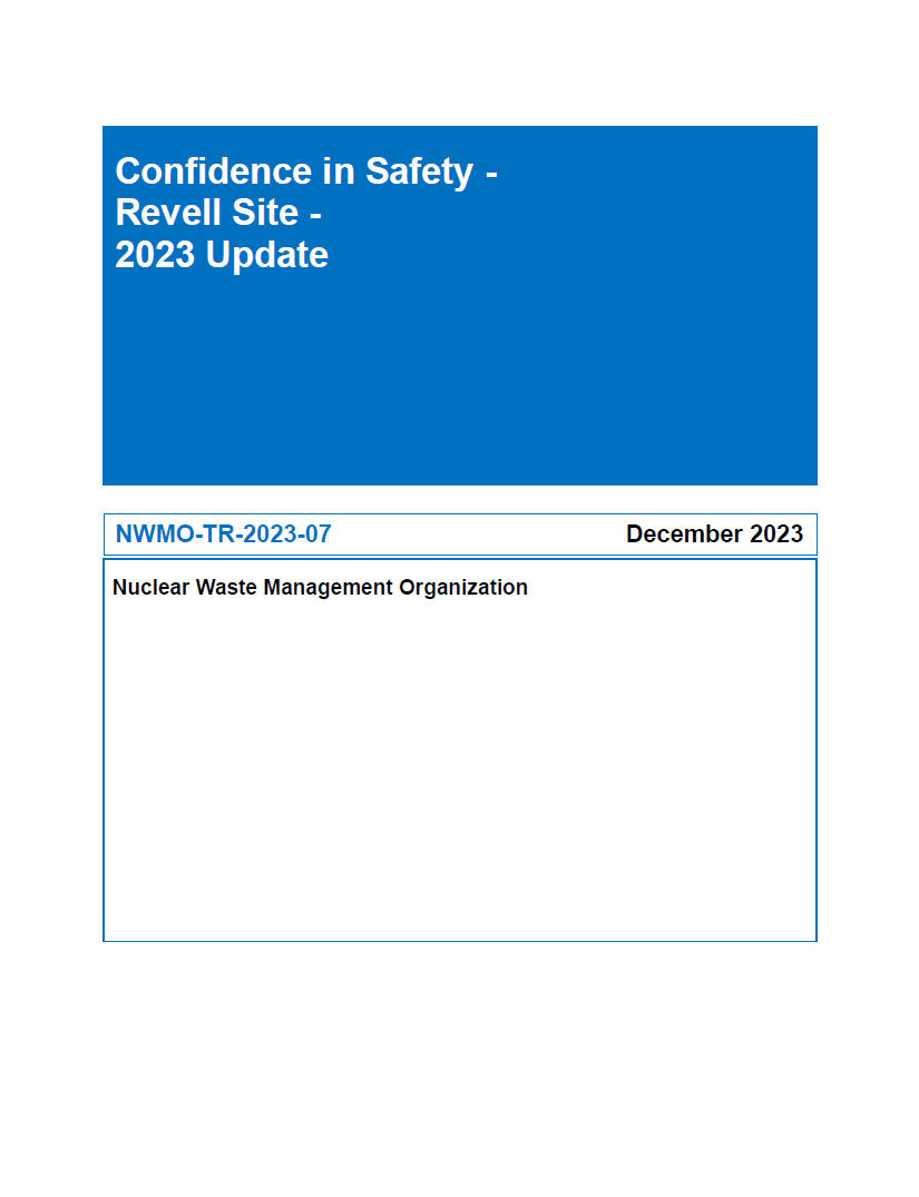 Confidence in Safety - Revell