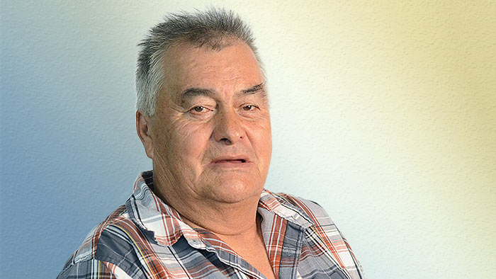 This photo is of Elder Angus Gardiner, a member of the Council of Elders and Youth.