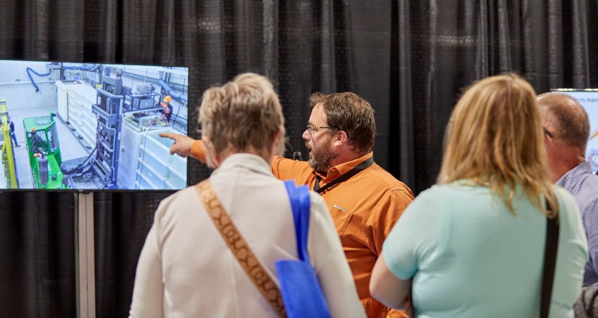 Dr. Peter Keech, Manager of Engineered Barrier Science at the NWMO, hosts a tour of NWMO demonstration facilities. Dr. Peter Keech, Manager of Engineered Barrier Science at the NWMO, hosts a tour of NWMO demonstration facilities.