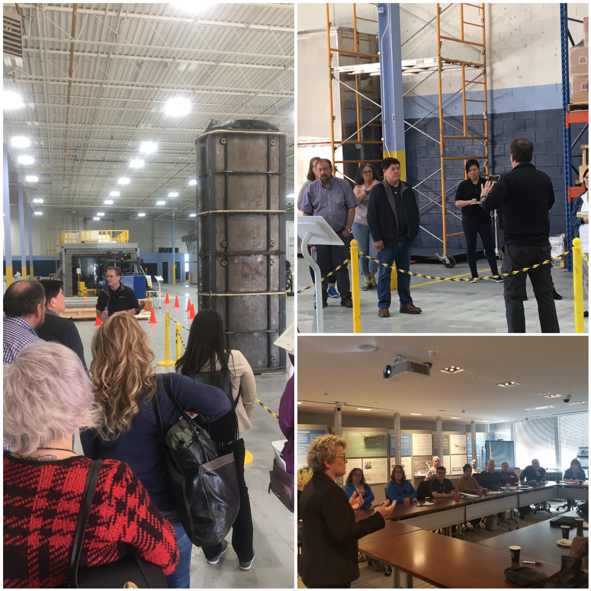Community leaders and members of Indigenous communities recently travelled thousands of kilometres to visit the Nuclear Waste Management Organization (NWMO) and our proof test facility in Oakville to learn more about Canada’s plan for used nuclear fuel and the associated engagement process.