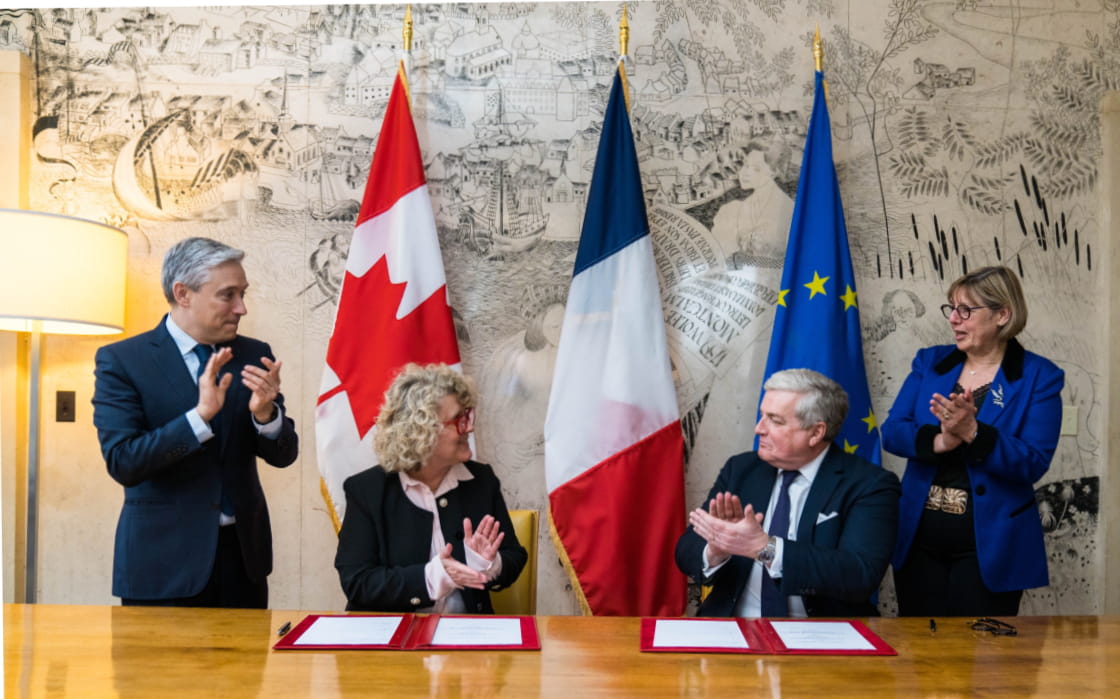 The NWMO re-signs a multi-year co-operation agreement with French counterpart Andra