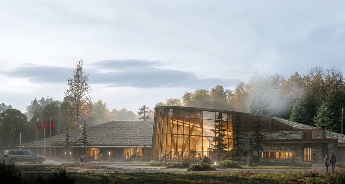 An exterior view of the Centre of Expertise.