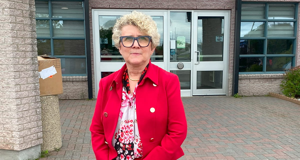 A photo of NWMO President and CEO Laurie Swami