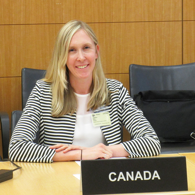 One of the international groups the NWMO participates in is the Nuclear Energy Agency’s Expert Group on Operational Safety (EGOS). The NWMO’s Kelly Liberda, pictured here, participated in the two meetings of the EGOS this year.