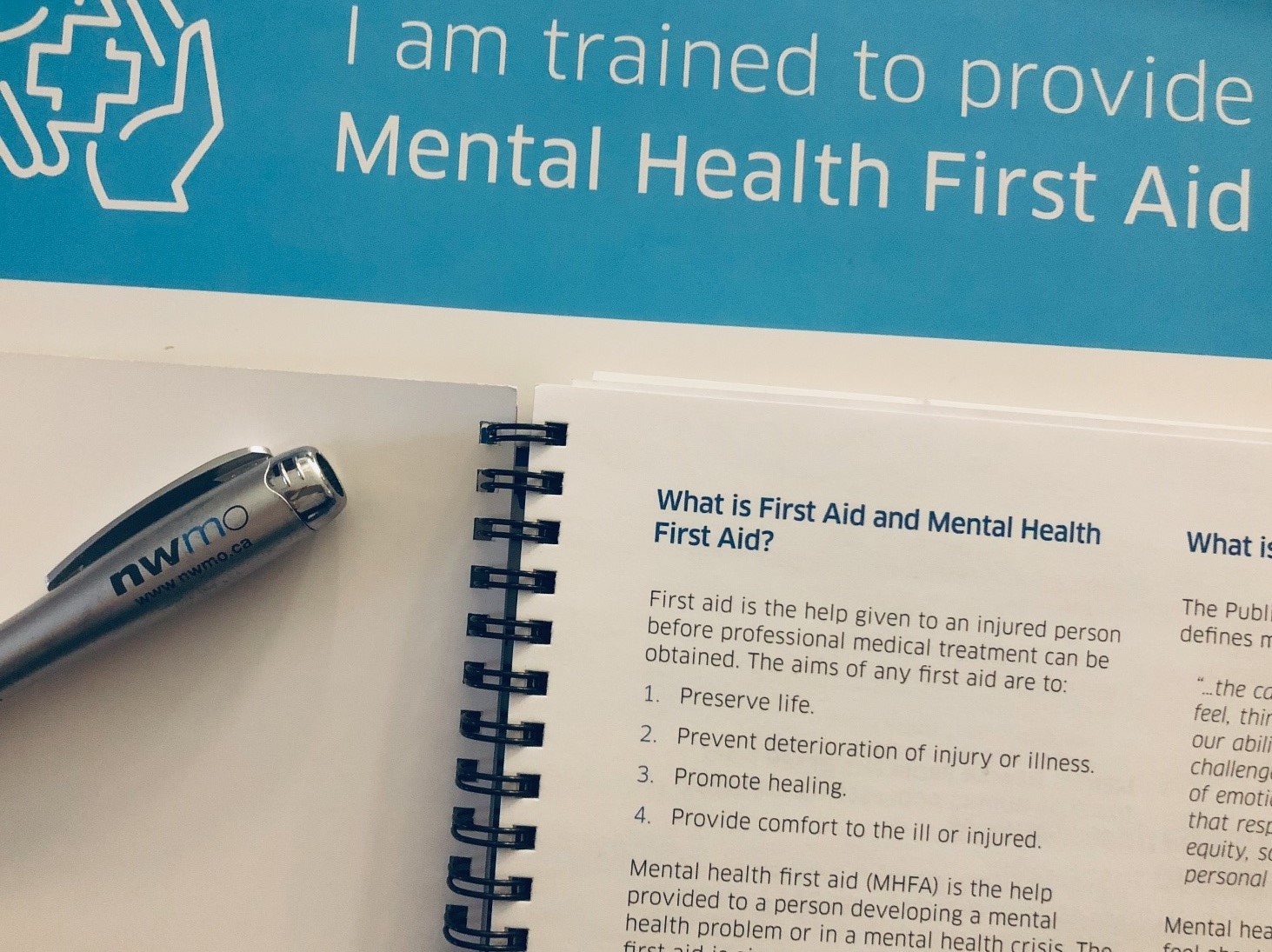 Residents of South Bruce recently took part in a Mental Health First Aid course offered by the Municipality of South Bruce in partnership with the NWMO.
