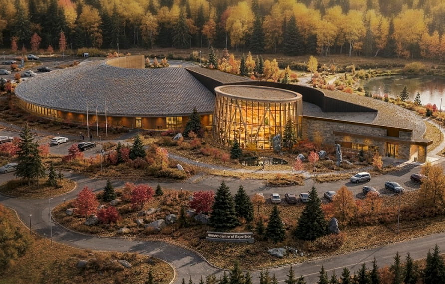 Exterior view of the future Centre of Expertise.