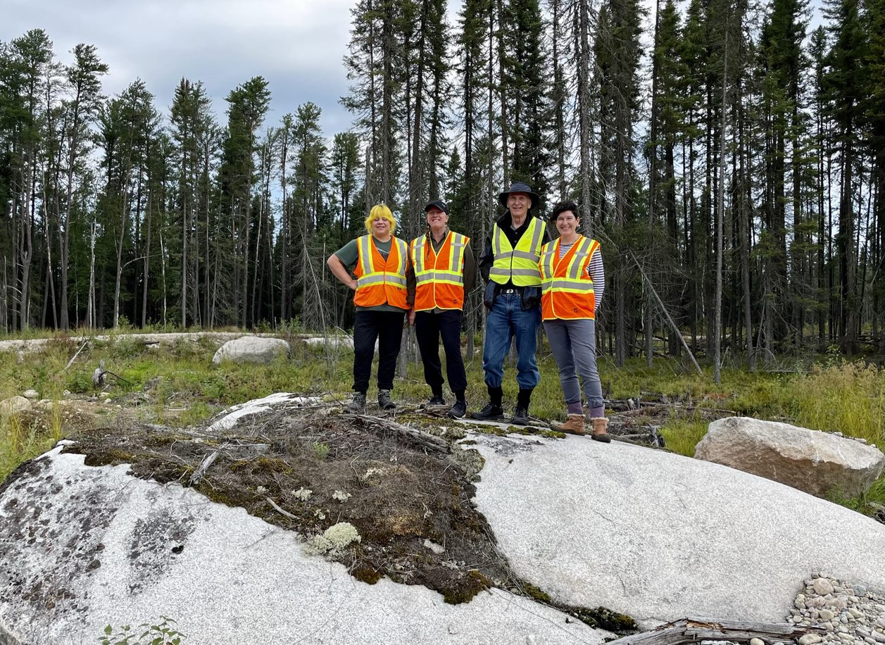 A photo of the environmental review group