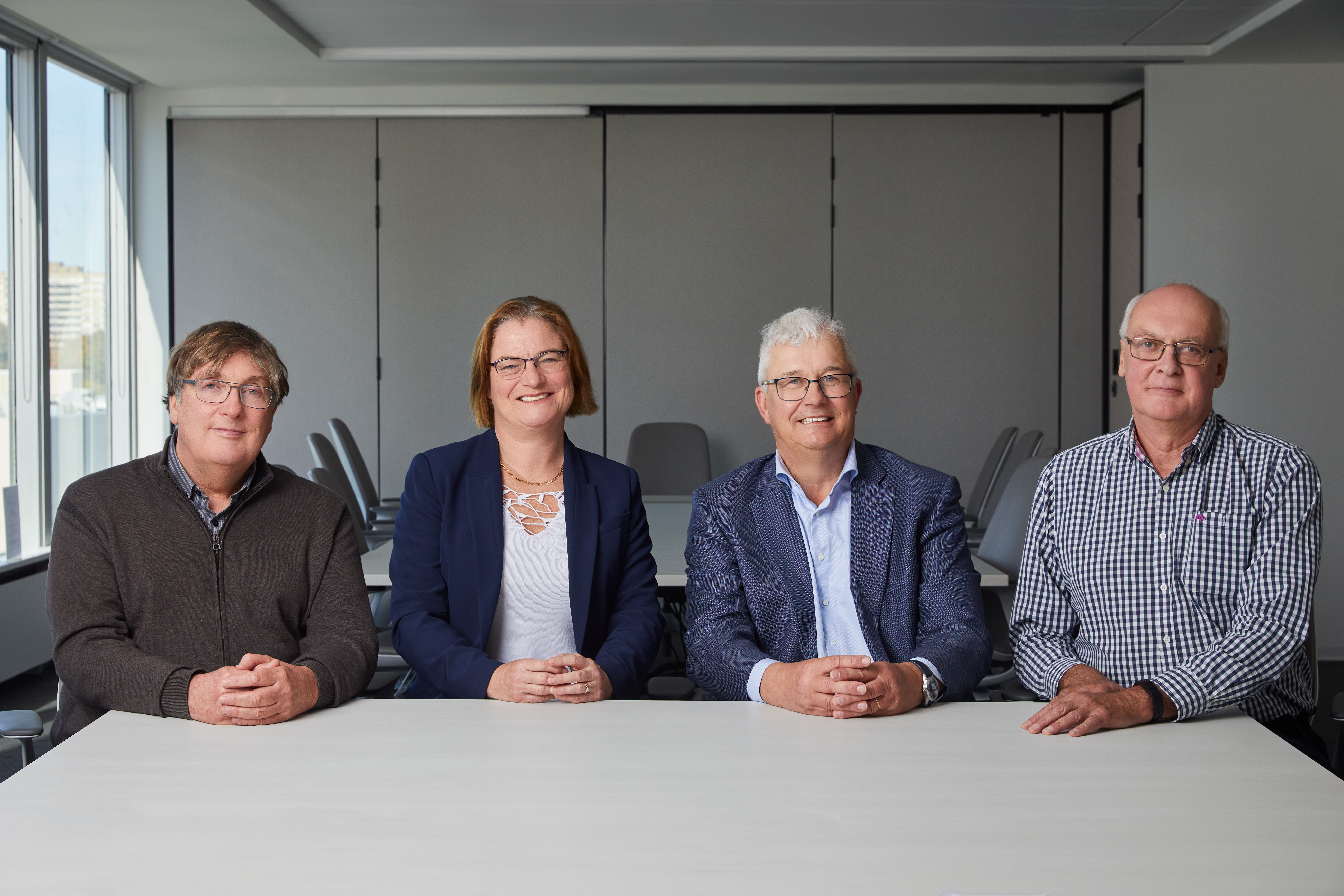 SARG members, from left to right: Paul Smith, Lucy Bailey, Johan Andersson (chair), Graham Smith.