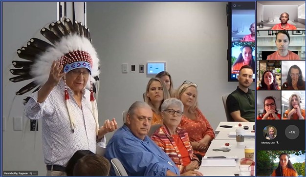 Elder Fred Kelly, advisor on the NWMO’s Council of Knowledge Holders, shares his story as an Indian residential school survivor and his experience meeting the Pope.