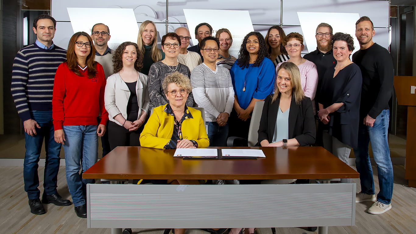 This is a group photo of NWMO staff.