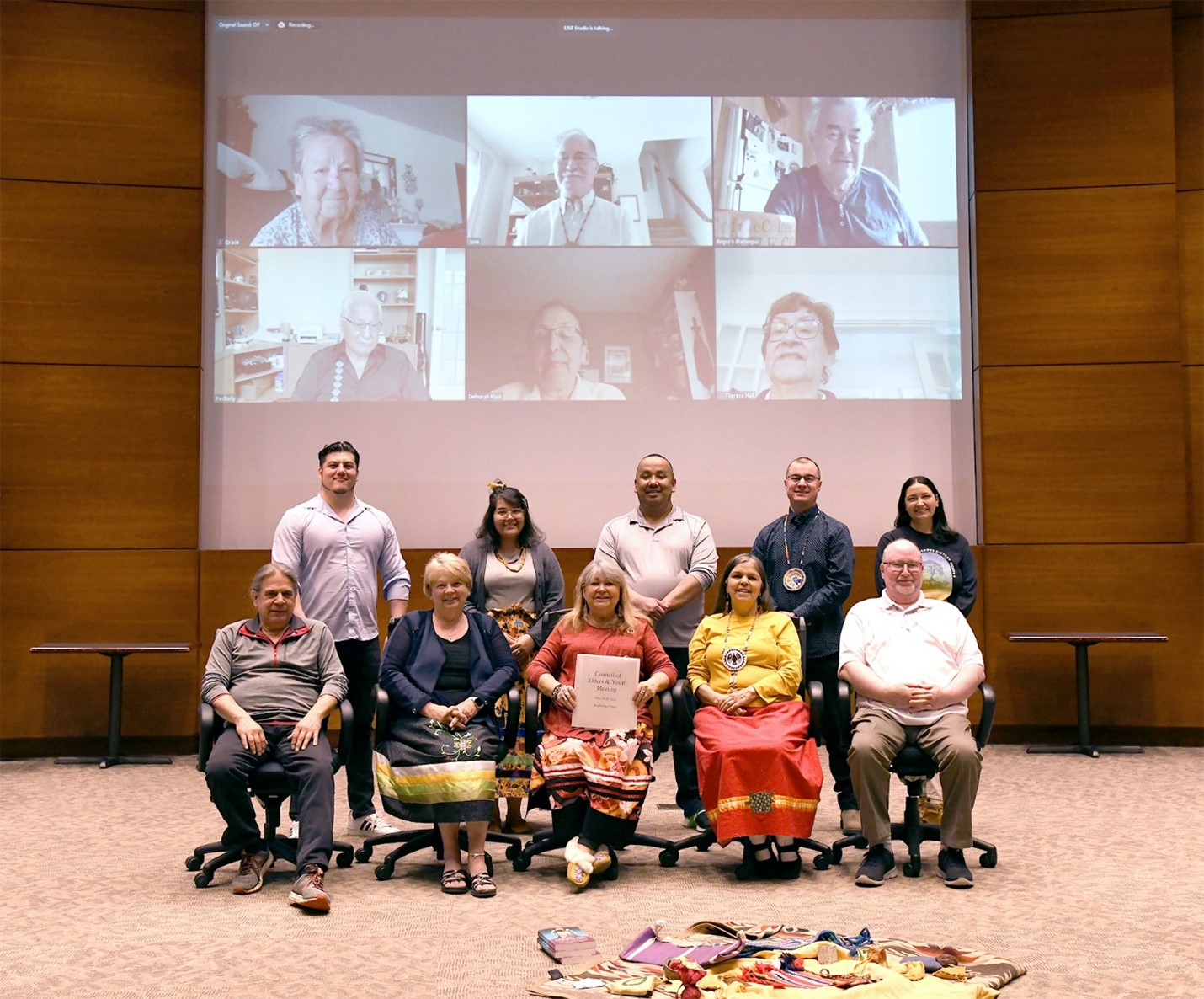 Members of the NWMO’s Council of Elders and Youth