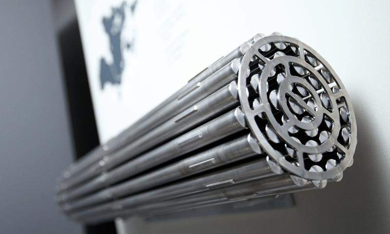 Modèle de grappe de combustible nucléaire